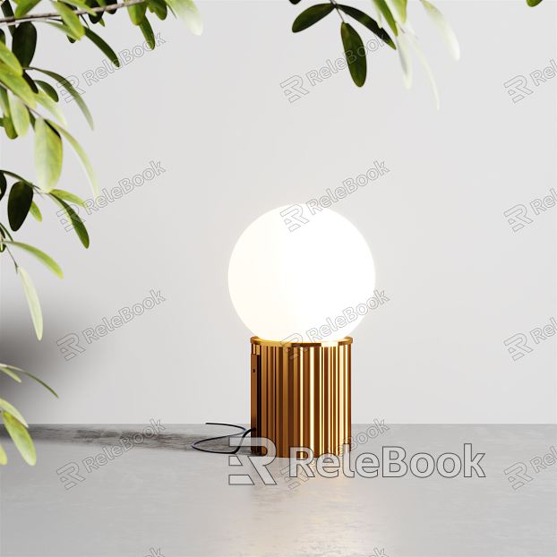 Modern table lamp model