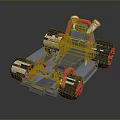 Gray Go Kart With Number 8 Steering Wheel Pink Accents And Black Wheels