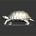 Turtle Cartoon Turtle Snapping Turtle Chickbill Turtle Reptile Cold Blooded Animal Reptile Class 3d model