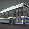 Modern Bus Cartoon Bus Bus Bus Bus Bus Cartoon Bus Cartoon Car 3d model