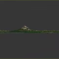Stunning Mountainous Terrain Landscape With Lush Green Vegetation And Coastal Waters