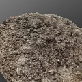 Rough Grayish Brown Natural Rock With Irregular Texture And Holes Surface