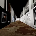 LIFEJOIN+ 2023 Home Smart Products Launch Event Entrance With Curved Arch And Striped Decor