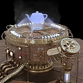 Advanced Projection Monitoring System With 3D Holographic Display And Real Time Tracking