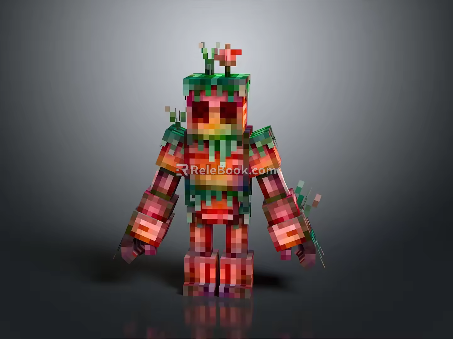Toy Pixel Figure Toy Next Generation Item 3 Print 3d model