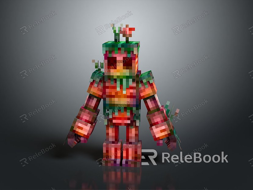 Toy Pixel Figure Toy Next Generation Item 3 Print model