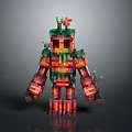 Toy Pixel Figure Toy Next Generation Item 3 Print 3d model