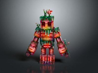 Toy Pixel Figure Toy Next Generation Item 3 Print 3d model