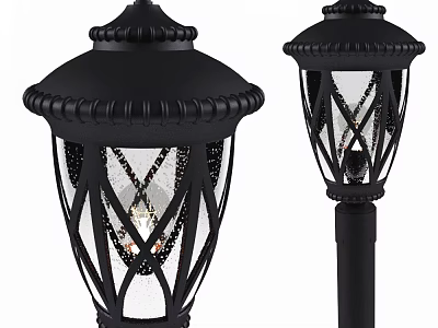 Street Light Solar Outdoor Light Courtyard Lawn Floor Light Home Garden Layout Waterproof Courtyard Landscape Decoration Atmosphere Light 3d model