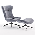 Modern Sofa Chair Leisure Chair 3d model