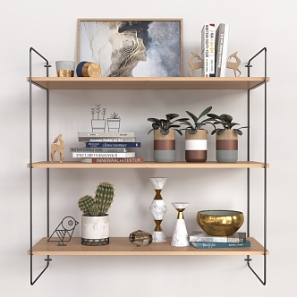 Wall Shelf 3d model