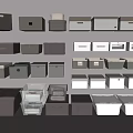 Box Storage Box Storage Box 3d model