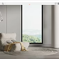 Modern Lazy Sofa 3d model