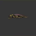 Colorful Beetle With Spotted Body And Vibrant Red Green Yellow Details
