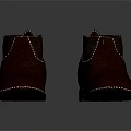 Comfortable Brown Ankle Boots With Leather Material And Stitched Casual Design