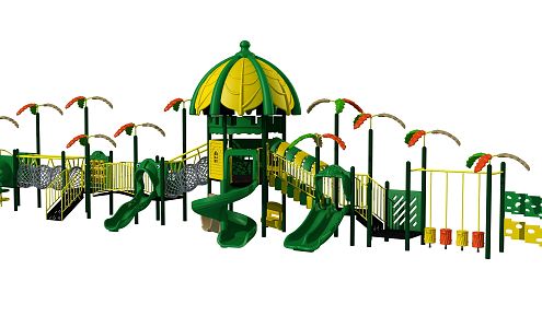 Modern slide large toy 3d model