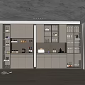 Modern Wine Cabinet Design With Glass Doors Wine Bottles And Storage Cabinets