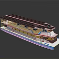 Modern Cruise Ship Exterior Design With Multi Decks And Sleek Look