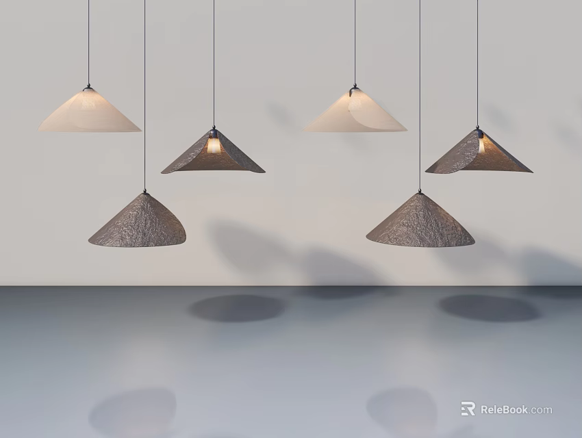 Modern Interior Swing Door With Simple Design White Frame And Smooth Surface 3d model