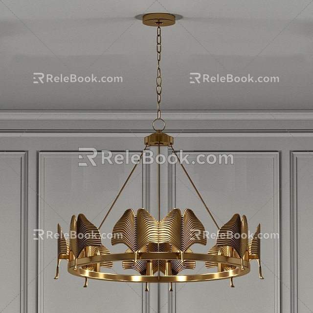 Chandelier Indoor Chandelier Bedroom Chandelier Study Chandelier Living Room Chandelier Hotel Chandelier 3d model