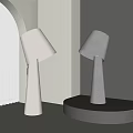 Modern floor lamp 3d model