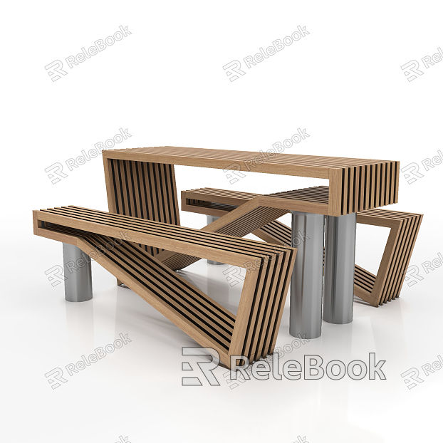 Modern Outdoor Table and Chair Leisure Chair model