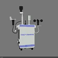 Industrial Environmental Air Monitoring Equipment With Multiple Sensors Camera And Data Collection System