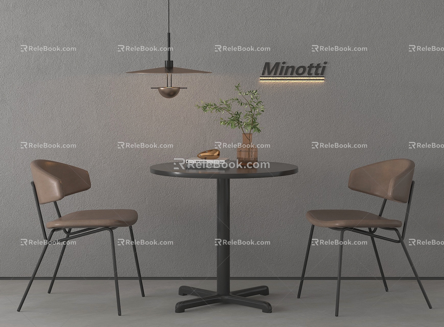 Modern Leisure Table and Chair Negotiation Table and Chair Ceiling Decoration Coffee Table and Chair Signing Table and Chair 3d model