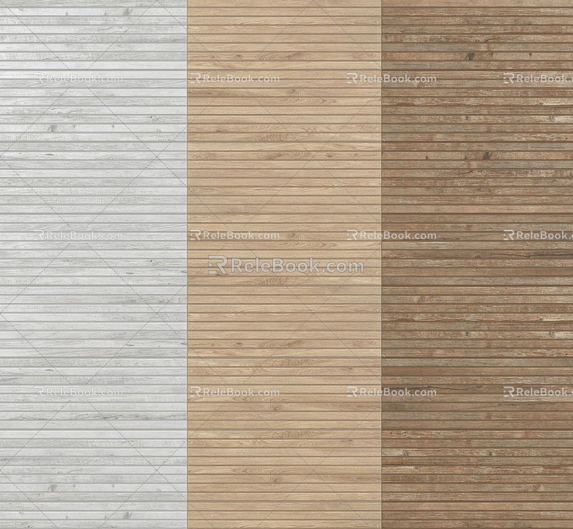 Modern Flooring Anticorrosive Wood Flooring 3d model