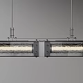 Contemporary Pendant Light Fixture With Glass Shade And Metal Frame Design