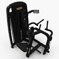 Black Multi Functional Fitness Equipment Strength Training Machine With Ergonomic Design