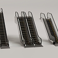 Modern Escalator Escalator Elevator Escalator Lift 3d model