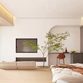 Modern Apartment Interior Design With Open Layout Living Room And Stylish Decor