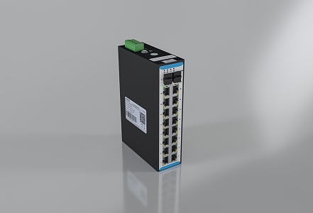 Industrial Switch Router 3d model