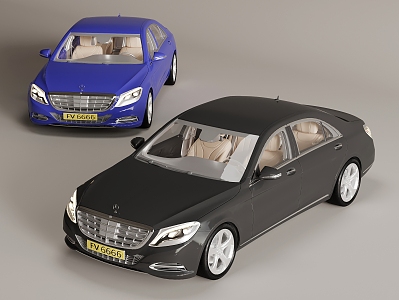 Car Mercedes-Benz Car Private Car 3d model