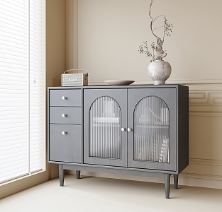 Modern Sideboard Side Cabinet 3d model