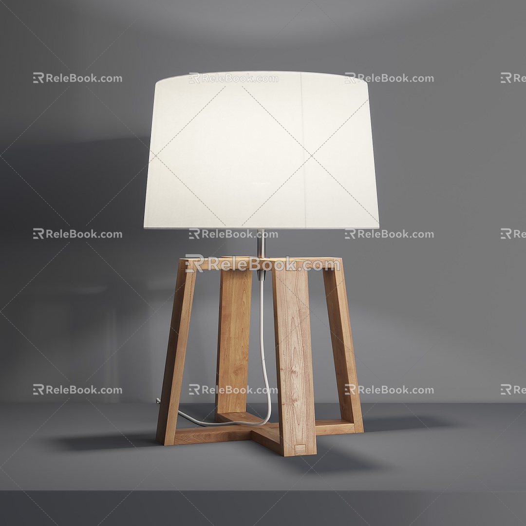 Japanese-style table lamp lamps model