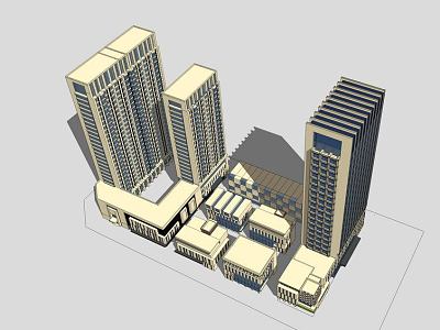 New classical style office building model