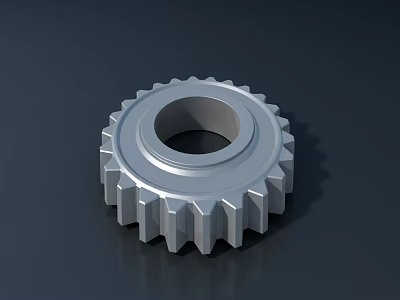 High Quality Durable Precision Metal Gear Hardware Tool For Industrial Machinery Use 3d model