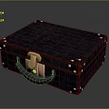 Boxes, Bags, Leather Boxes, Leather Boxes and Containers Realistic 3d model