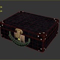 Boxes, Bags, Leather Boxes, Leather Boxes and Containers Realistic 3d model