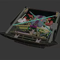 Modern Engine Racing Engine Racing Engine Car Engine 3d model
