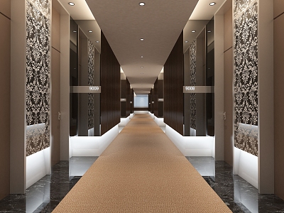 Hotel Corridor Hotel Away Restaurant Corridor Hall Away Catering Away Club Corridor Office Away model