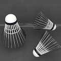 badminton ball sports fitness sports 3d model