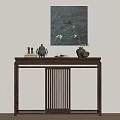 New Chinese-style Duanjing Strip Case 3d model