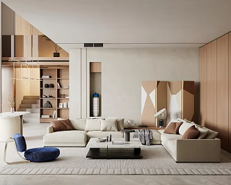 Living room 3d model