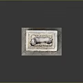 Ancient Stone Lion Statue On Ornate Carved Pedestal With Base Details