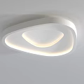 White Cloud Shaped Modern Ceiling Light With Soft Lighting For Kids Bedroom 3d model