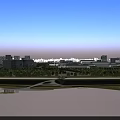 Aerial View Urban Planning Layout With Road Networks Green Spaces And Building Zones