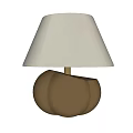 Areti Table Lamp Table Lamp Fabric Table Lamp Pottery Pot Table Lamp 3d model
